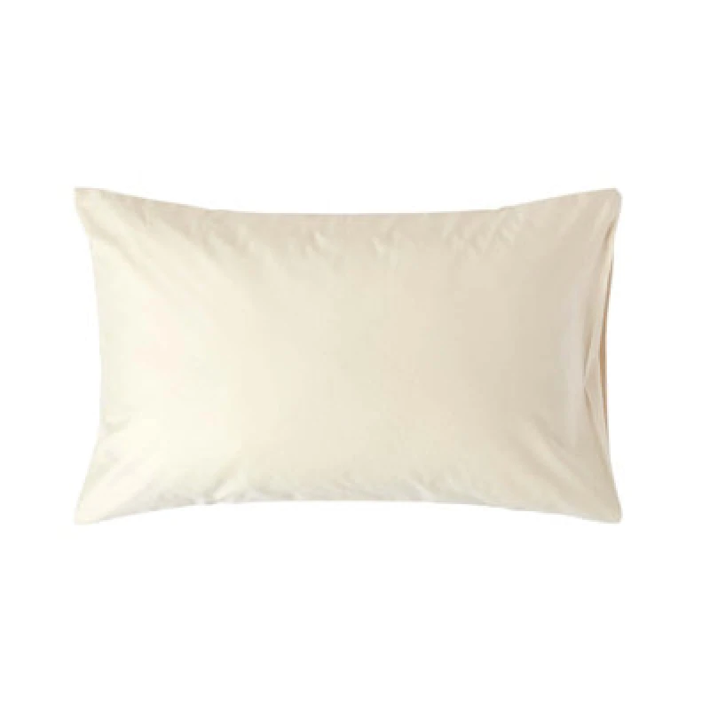 Image of Homescapes Egyptian Cotton Housewife Pillowcase 1000 TC Cream
