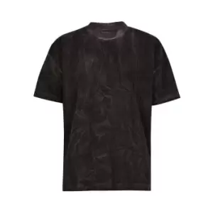 Image of AllSaints AllSaints Max Short Sleeve Crew Neck T-Shirt Mens - Black