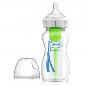 Image of Dr Browns Options+ Glass Anti-Colic Bottle 270ml