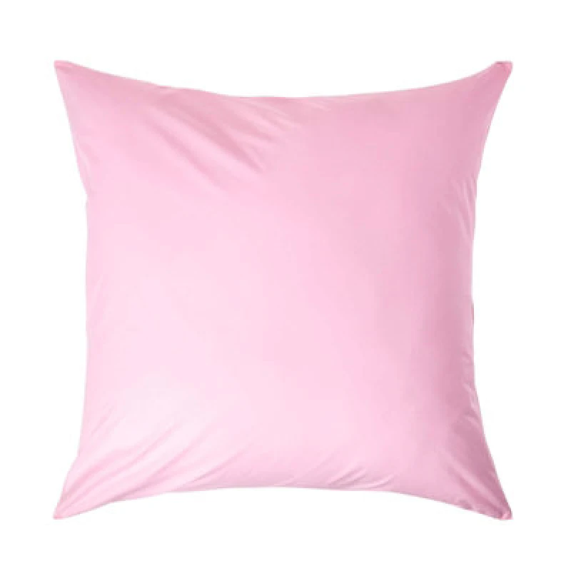 Image of Homescapes Continental Egyptian Cotton Pillowcase 200 TC, 60 x 60cm Pink