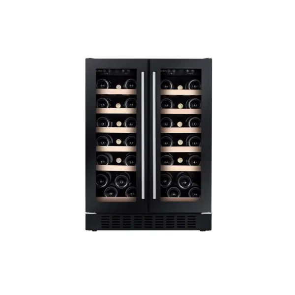 Image of CDA CFWC624BL Wine Cooler - Black - G Rated
