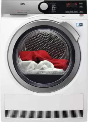 Image of AEG T8DEE945R 8KG Heat Pump Tumble Dryer