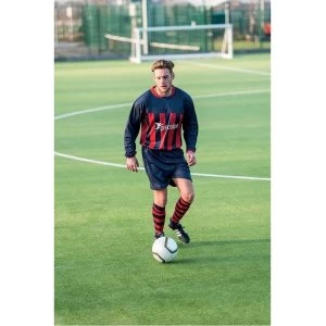 Image of Precision Valencia Shirt 38-40 Navy/Red