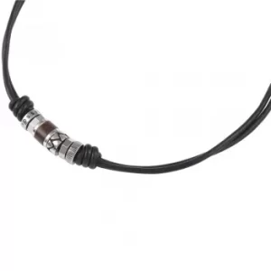 Image of Fossil Mens Vintage Casual Bead Necklet JF84068040
