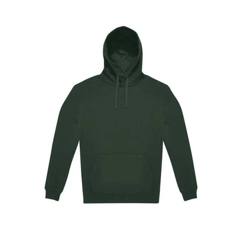 Image of B&C Mens ID.223 Hoodie in Green Size: XS Green Male XS