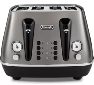 Image of DeLonghi Distinta X CTIN4003.TB 4 Slice Toaster