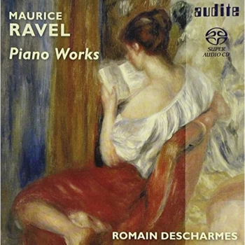 Image of Romain Descharmes - Maurice Ravel: Piano Works CD