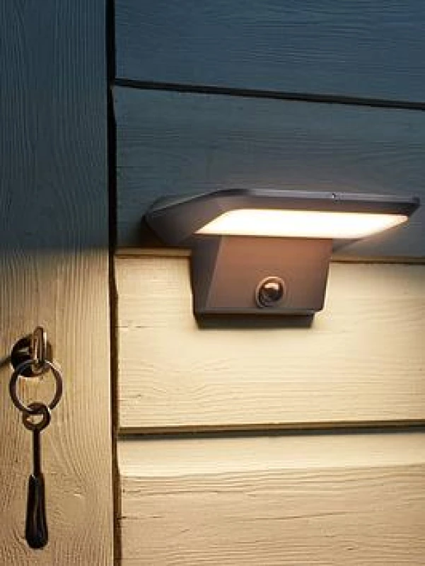 Image of Smart Solar Super Bright Pir Sentry Light 800L, Pos 8, Grey 1007036