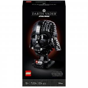 Image of LEGO Star Wars: Darth Vader Helmet Collectable Model (75304)