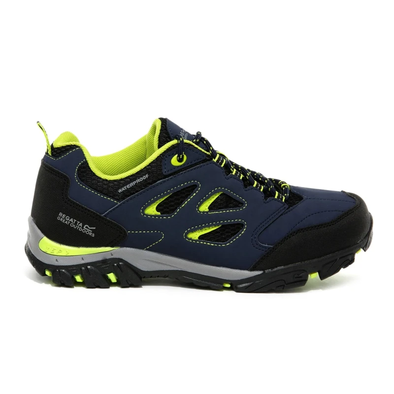 Image of Regatta Holcombe' Waterproof Low Walking Shoes in Navy Size: 10 Navy Unisex 10