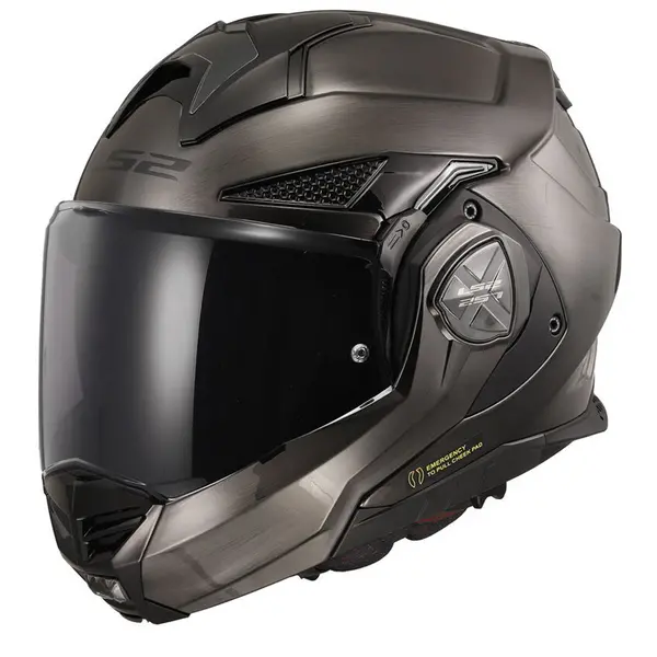 Image of LS2 FF901 Advant X Jeans Titanium 06 Modular Helmet Size S