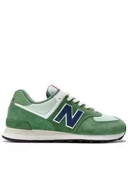 Image of New Balance 574 - Green, Size 7, Men