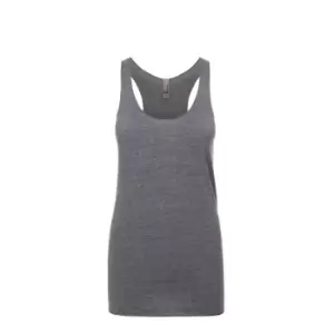 Image of Next Level Womens/Ladies Tri-Blend Racer Back Tank Top (M) (Premium Heather)