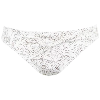 Image of Biba Twist Bikini Bottoms - Neutral Tiger