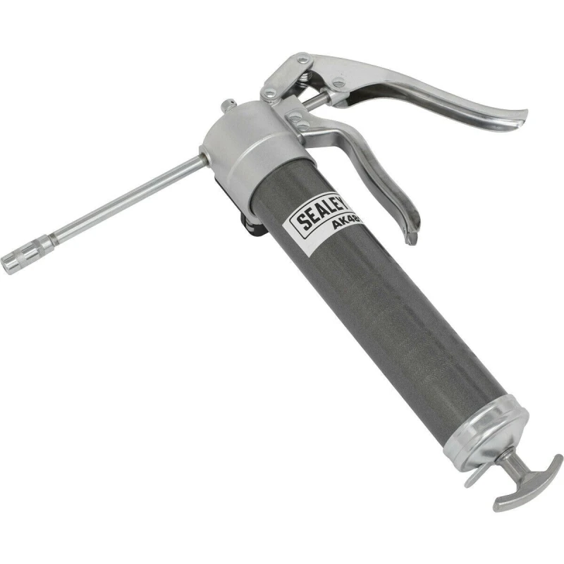 Image of Loops Quick Release Pistol Type Grease Gun - 3-Way Fill - Rigid Delivery Tube Multi