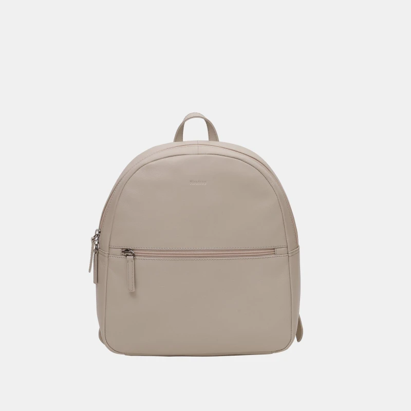 Image of Firetrap Leather Zip Backpack Optic Grey unisex One Size