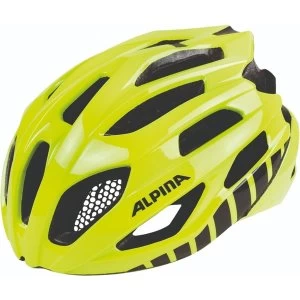 Image of Alpina Fedaia Road Helmet Yellow/White 53-58cm