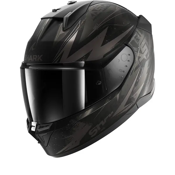 Image of Shark D-Skwal 3 Blast-R Mat Black Anthracite Anthracite KAA Full Face Helmet Size M