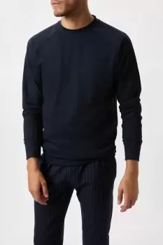 Image of Mens Navy Premium Sweatshirt