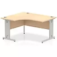 Image of dynamic Left-hand Desk Impulse ICDLW14MPE Maple 1400 mm x 25mm x 730 mm
