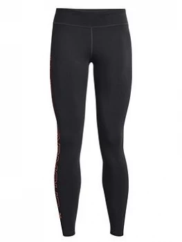 Image of Urban Armor Gear Favourite Wordmark Leggings - Grey/Pink Size M Women