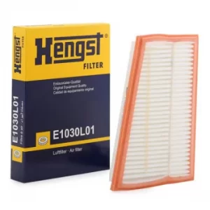 Image of HENGST FILTER Air Filter MERCEDES-BENZ E1030L01 6420940204,6420940304,6420942204 Engine Filter 6420943004,A6420940204,A6420940304,A6420942204