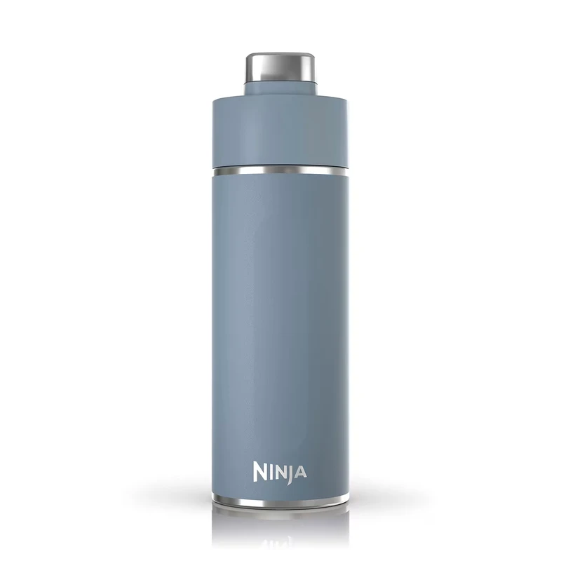 Image of Ninja Thirsti Travel Water Bottle - Blue, 700 ml 622356293747