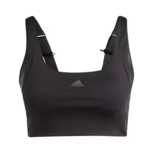 Image of adidas Powerimpact Luxe Training Medium-Support HIIT Bra - Black