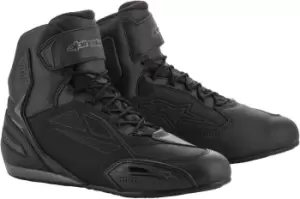 Image of Alpinestars Faster-3 DryStar Motorcycle Shoes, black-grey, Size 43, black-grey, Size 43