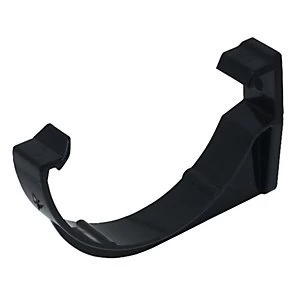 Image of FloPlast RK1B Round Line Gutter Fascia Bracket - Black