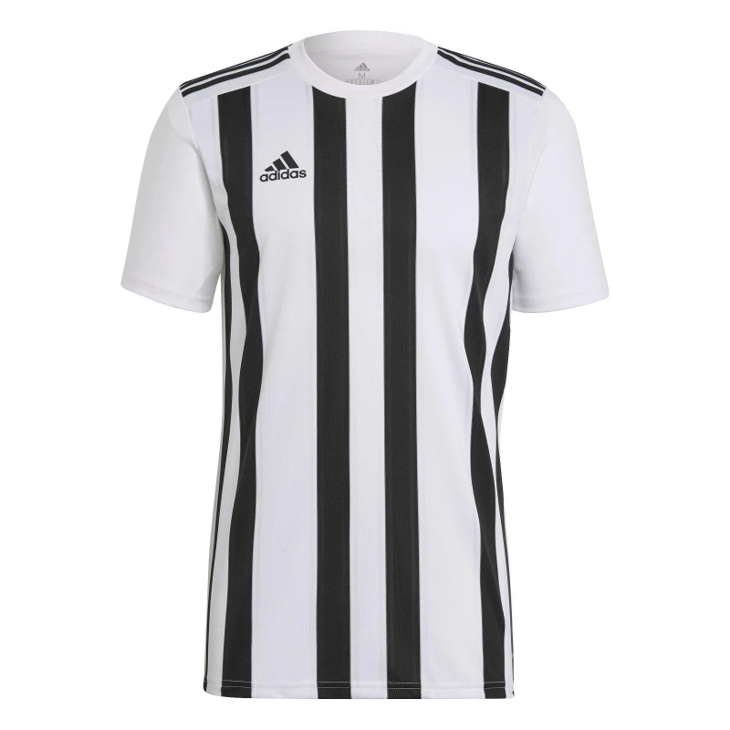 Image of adidas Striped 21 Football Shirt Adults - White White L