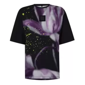 Image of BOSS Lotus Oversized T-Shirt - Black