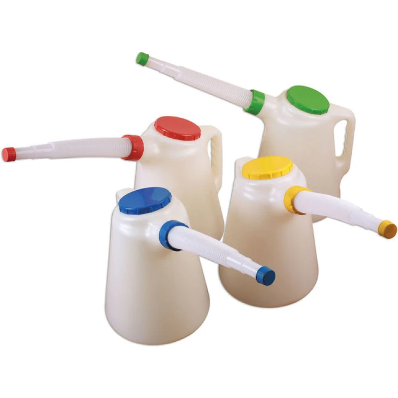 Image of Laser Tools 7010 Oil measuring jug set 4pc 5 litre