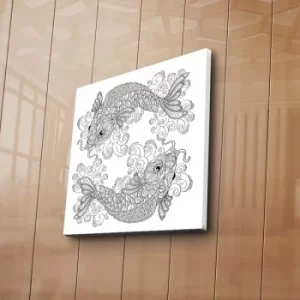 Image of BOYA-76 Multicolor Paintable Decorative Canvas Painting