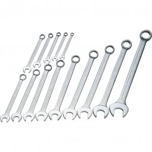 Image of Elora 14 Piece Long Combination Spanner Set Imperial