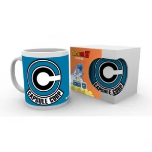 Image of Dragon Ball Z Capsule Logo Mug