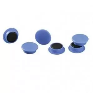 Image of Durable Magnets 21mm 210p Blue Pack of 6