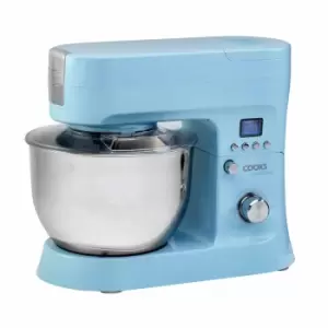 Image of Cooks Professional G2881 1200W Stand Mixer - Blue