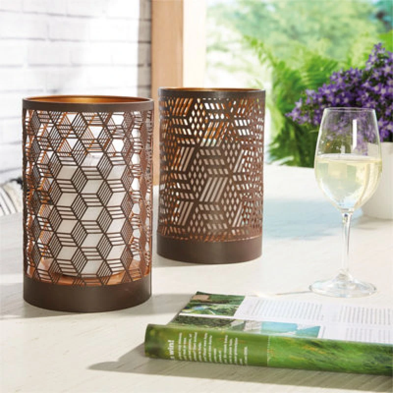 Image of Netagon Garden Outdoor Solar Powered LED Salisbury Table Light Lamp