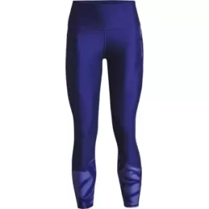 Image of Under Armour Heatgear Amour Tonal Capris Womens - Blue