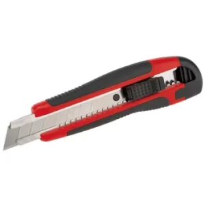 Image of Draper Redline 68667 Soft-Grip Retractable Trimming Knife (18mm)