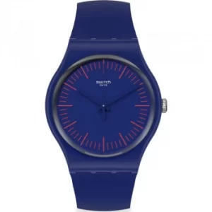 Image of Unisex Swatch Bluenred Watch
