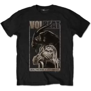 Image of Volbeat - Boogie Goat Unisex Small T-Shirt - Black