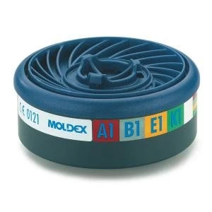 Image of Moldex Abek1 70009000 Particulate Filter EasyLock System Blue Ref