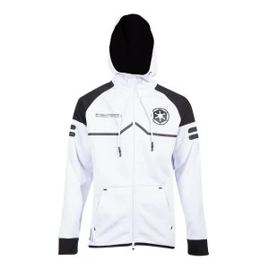 Image of Star Wars - Storm Trooper Mens Large Hoodie - White/Black