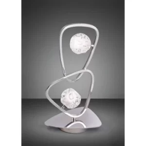 Image of Lux 2-Light G9 Table Lamp, Polished Chrome