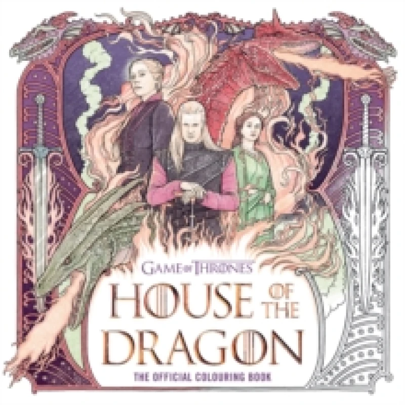 Image of House of the Dragon: The Official Colouring Book Paperback / softback