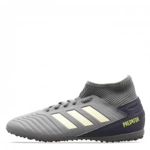 Image of adidas Predator 19.3 Junior Astro Turf Trainers - LegGreen/Sand