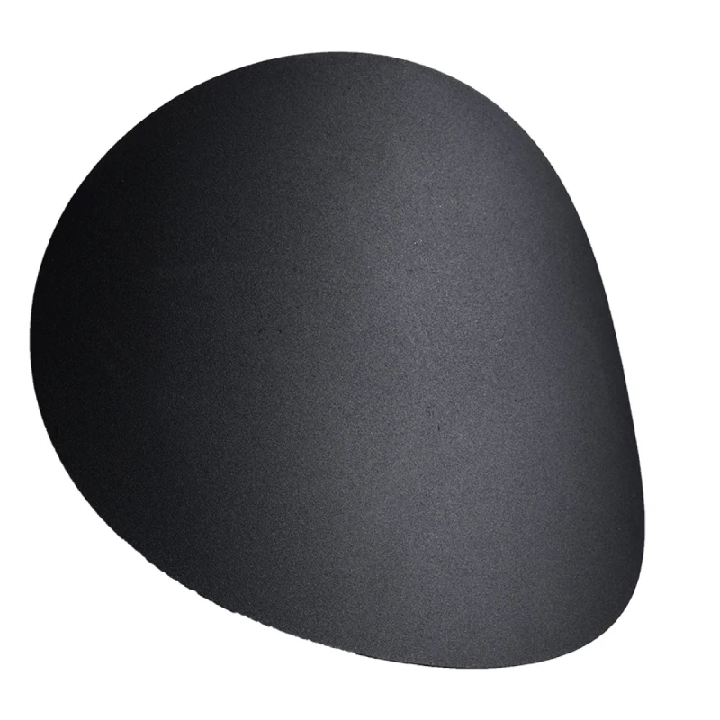 Image of Senses Flush Wall Lamp Black G9
