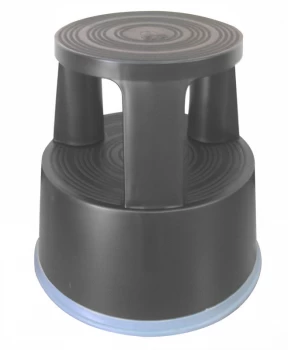 Image of Qconnect Plastic Step Stool - Dark Grey